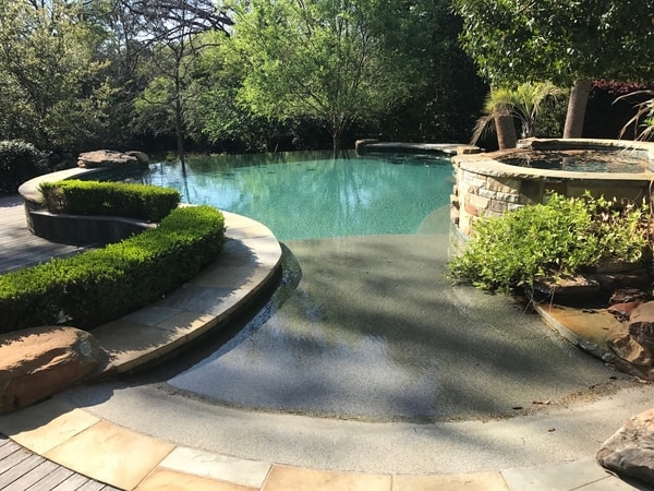 Beautiful custom pool