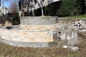remodeling a water fountain