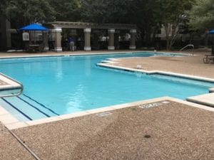 apartment complex pool