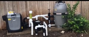 pool plumbing and system
